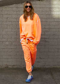 Capri Neon Orange Sweater