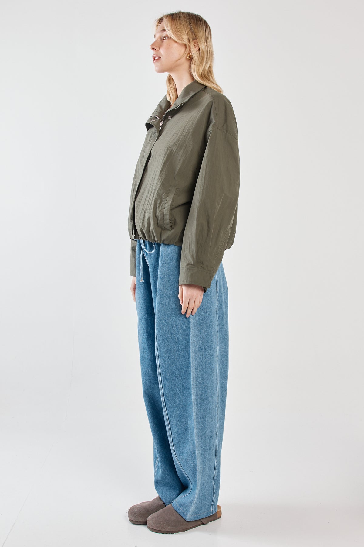 Murphy Bomber Jacket - Olive