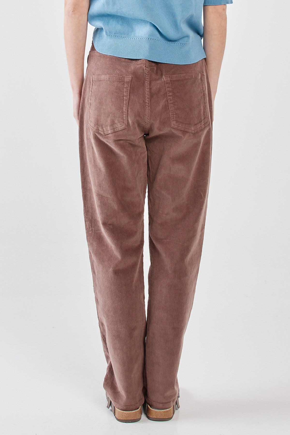 Parco Cord Straight Jean - Brown