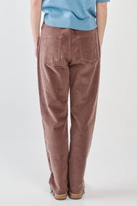 Parco Cord Straight Jean - Brown