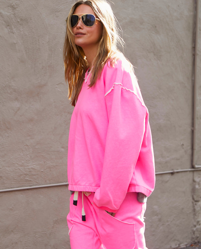 Capri Hot Pink Sweater