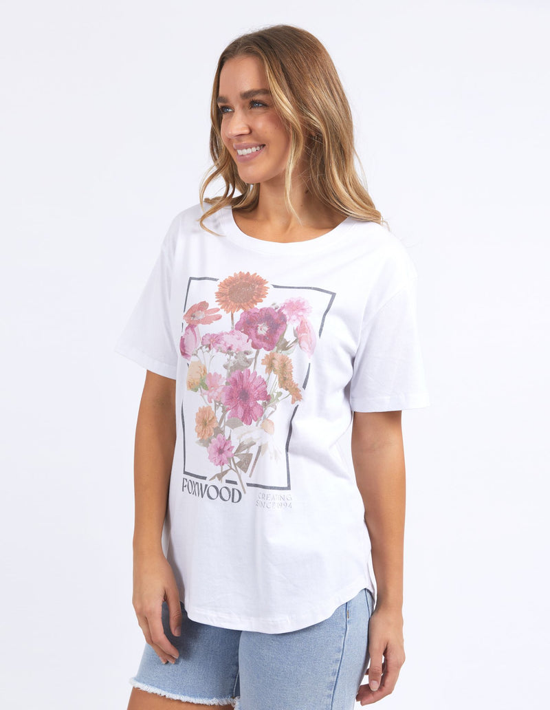 In Bloom Tee - White