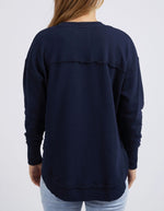 Simplified Metallic Crew - Navy