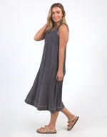 Sage Dress - Charcoal