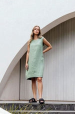 Bastia Dress - Fern Green