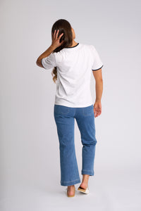 Club Top / White / Ink
