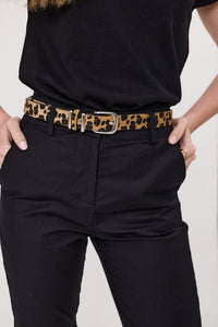 Leopardo Belt - Leopard Print