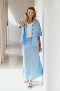 Montrose Skirt - Blue Belle
