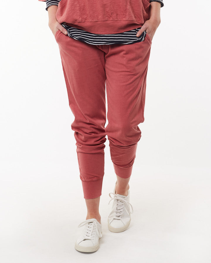 Wash Out Lounge Pant - Deep Rose