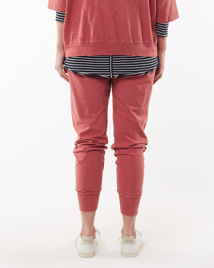 Wash Out Lounge Pant - Deep Rose