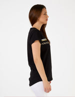 T-Shirt Icon Stripe - Black