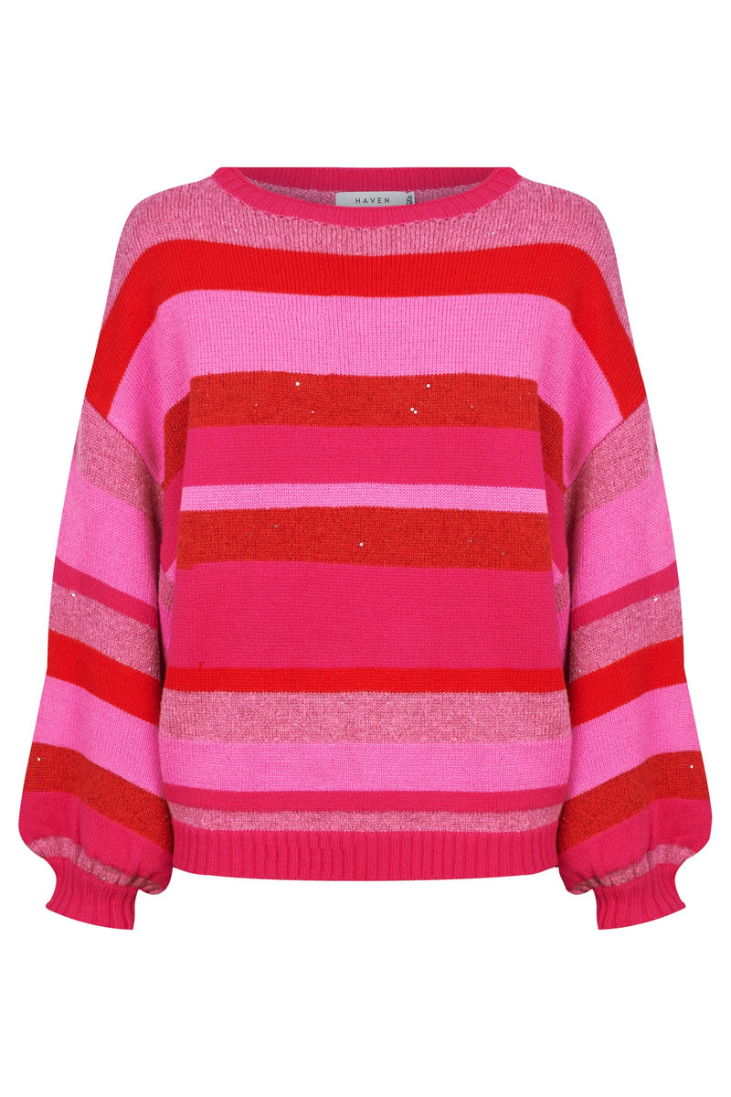 Yuma Jumper - Chilli/Pink