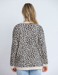 Newport Sweat - Leopard