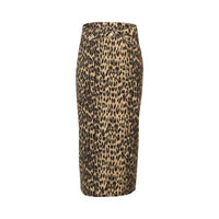 Mid Length Skirt with Centre Front Split - Rafiki