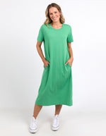 Adira Dress - Briar Green