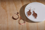 Studio Teardrop Earring - Copper