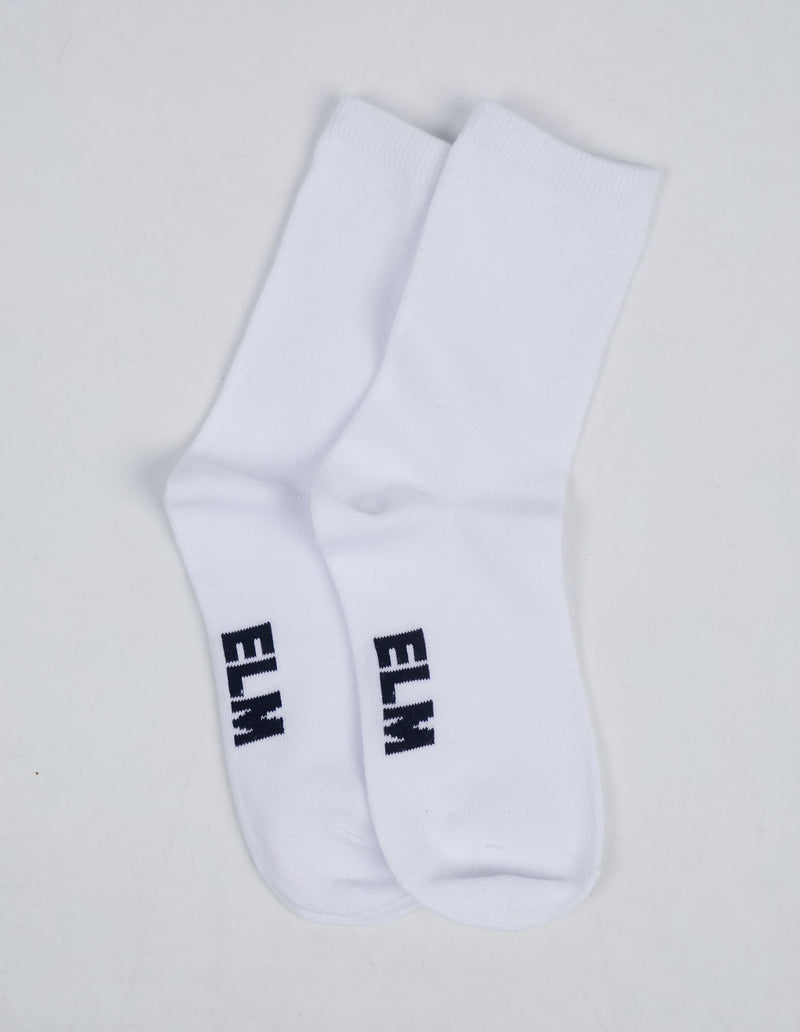 Nellie Ankle Sock 2 Pack - White Stripe.