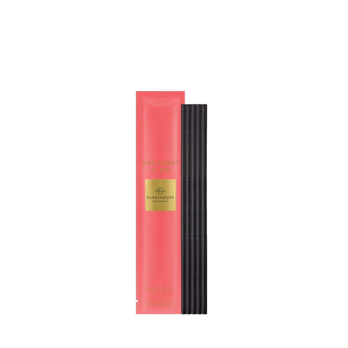 5 Replacement Scent Stems - One Night In Rio - PASSIONFRUIT & LIME