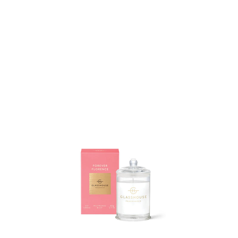 60g Candle - Forever Florence - WILD PEONIES & LILY