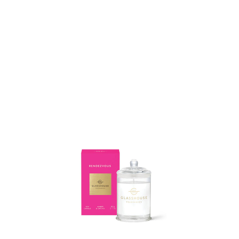 60g Candle - Rendezvous - AMBER & ORCHID