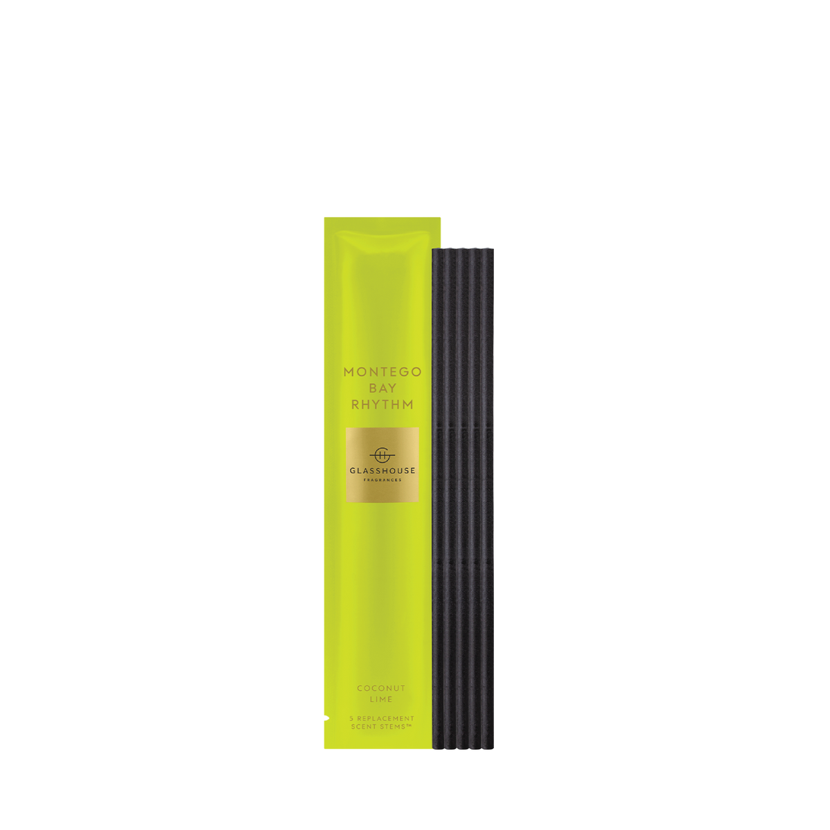 5 Replacement Scent Stems - Montego Bay Rhythm - COCONUT & LIME